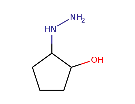 Molecular Structure of 158001-05-9 (Cyclopentanol, 2-hydrazino-)