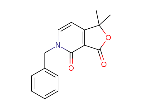 5-benzyl-1,1-dimethylfuro[3,4-c]pyridine-3,4(1H,5H)-dione
