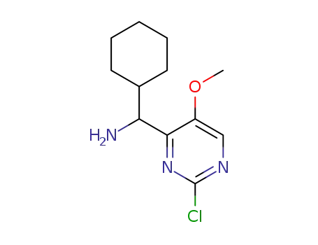 (2-chloro-5-methoxy-pyrimidin-4-yl)-cyclohexylmethyl-amine