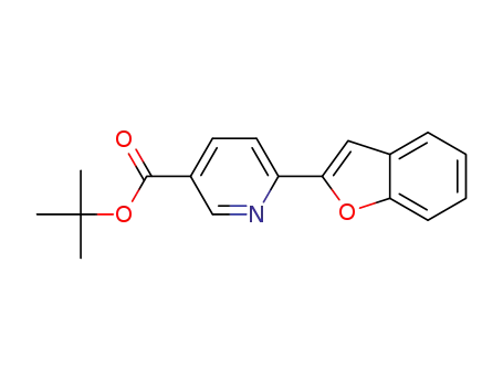 tert-butyl 6-(benzofuran-2-yl)nicotinate
