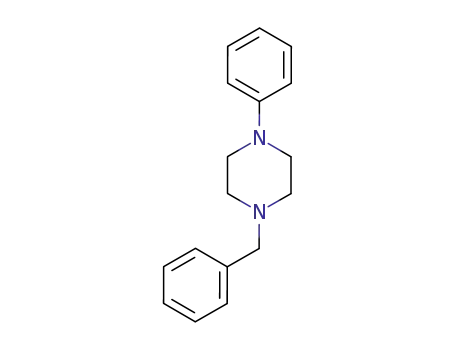 Molecular Structure of 3074-46-2 (1-BENZYL-4-PHENYLPIPERAZINE)