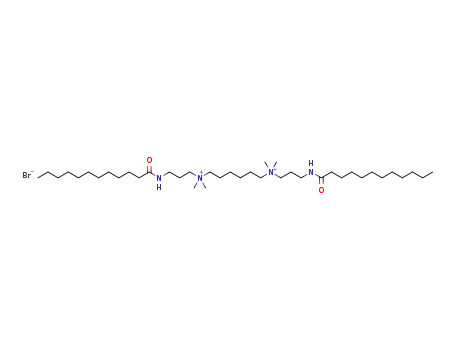 dodecanoic acid [3-({6-[(3-dodecanoylaminopropyl)dimethylamino]hexyl}dimethylamino)propyl]amide dibromide