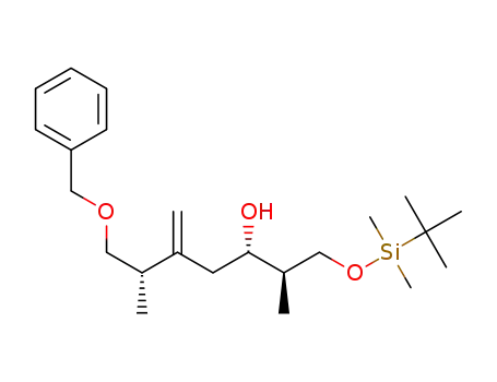 (2R,3S,6S)-7-(benzyloxy)-1-((tert-butyldimethylsilyl)oxy)-2,6-dimethyl-5-methyleneheptan-3-ol