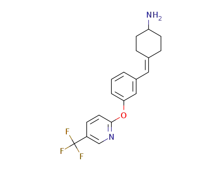 4-[[3-[[5-(trifluoromethyl)-2-pyridyl]oxy]phenyl]methylene]-cyclohexanamine