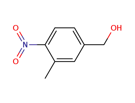 Molecular Structure of 80866-75-7 (3-METHYL-4-NITROBENZYL ALCOHOL)