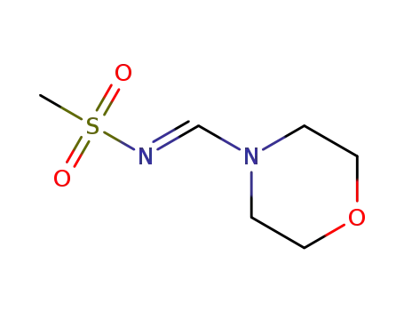 N-[(E)-morpholin-4-ylmethylidene]methanesulfonamide