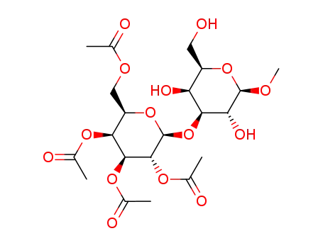 methyl 3-O-(2’,3’,4’,6’-tetra-O-acetyl-β-D-galactopyranosyl)-β-D-galactopyranoside