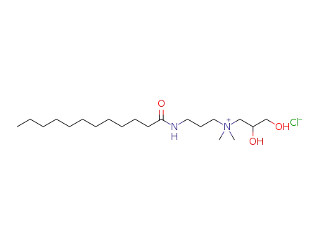 N-(3-dodecanamidopropyl)-2,3-dihydroxy-N,N-dimethylpropan-1-ammonium chloride