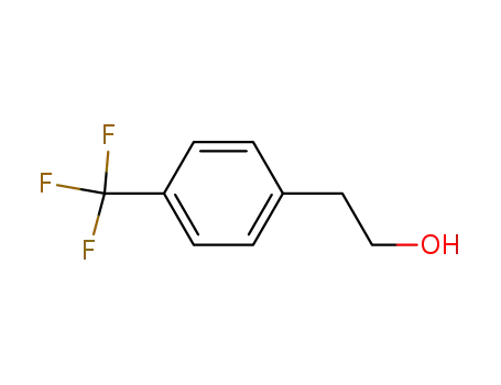 Molecular Structure of 2968-93-6 (4-(TRIFLUOROMETHYL)PHENETHYL  ALCOHOL)