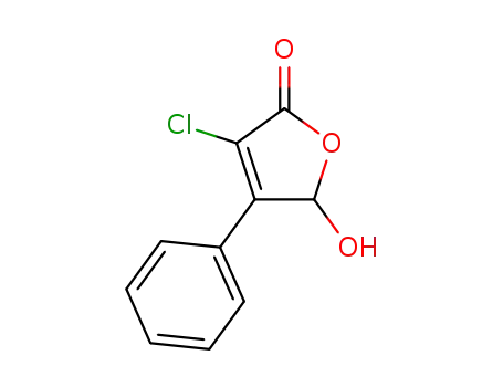 3-chloro-5-hydroxy-4-phenylfuran-2(5H)-one