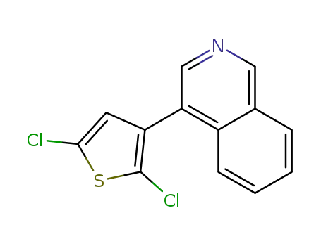 4-(2,5-dichlorothiophen-3-yl)isoquinoline
