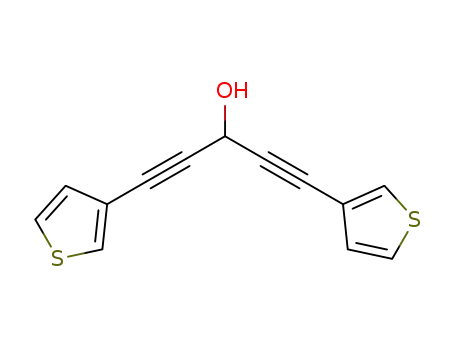 1,5-di(thiophen-3-yl)penta-1,4-diyn-3-ol