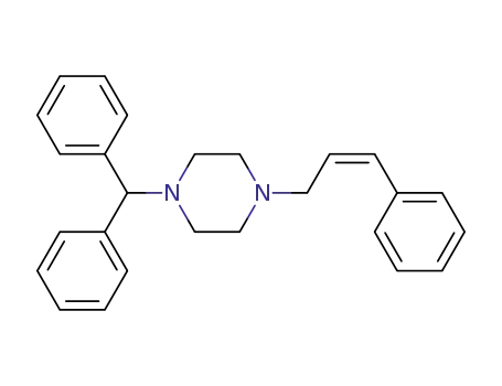 (Z)-1-(diphenylmethyl)-4-cinnamylpiperazine