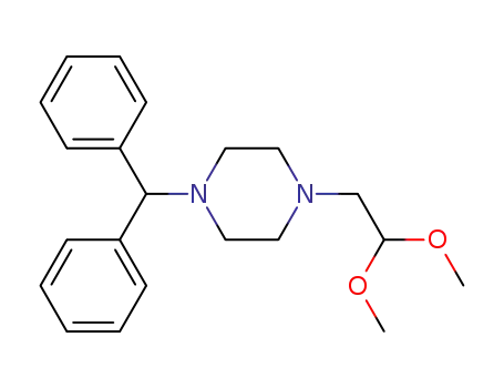 1-(diphenylmethyl)-4-(2,2-dimethoxyethyl)piperazine