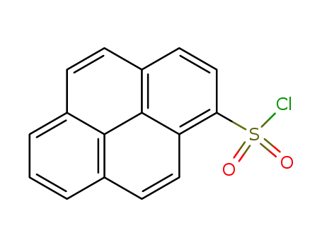 Molecular Structure of 61494-52-8 (1-PYRENESULFONYL CHLORIDE)