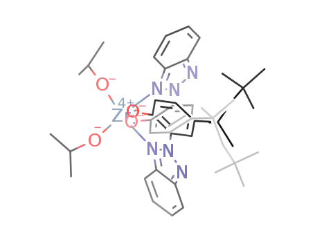 [(2-(2H-benzotriazol-2-yl)-4-(2,4,4-trimethylpentan-2-yl)phenol)2(-H)Zr(OiPr)2]