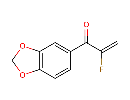 1-(benzo[d][1,3]dioxol-5-yl)-2-fluoroprop-2-en-1-one
