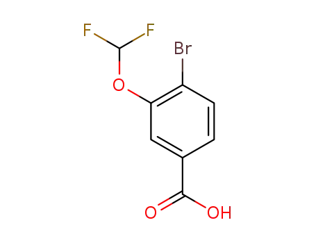 4-bromo-3-(difluoromethoxy)benzoic acid