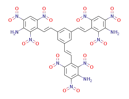 3,3',3''-((1E,1'E,1''E)-benzene-1,3,5-triyltris(ethene-2,1-diyl))tris(2,4,6-trinitroaniline)