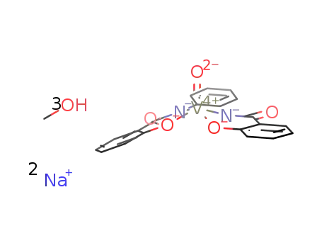 Na2[VO(1,2-bis(2-hydroxybenzamido)benzenato)]*3CH3OH
