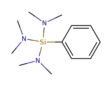 Molecular Structure of 4840-75-9 (TRIS(DIMETHYLAMINO)PHENYLSILANE)