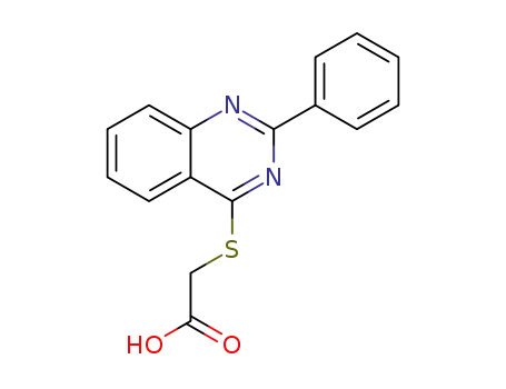 (2-phenylquinazolin-4-ylsulfanyl)acetic acid
