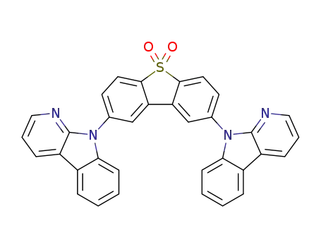 2,8-bis(9H-pyrido[2,3-b]indol-9-yl)dibenzo[b,d]thiophene 5,5-dioxide
