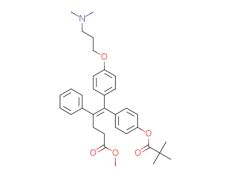 (E)-methyl 5-(4-(3-(dimethylamino)propoxy)phenyl)-4-phenyl-5-(4-(pivaloyloxy)phenyl)pent-4-enoate