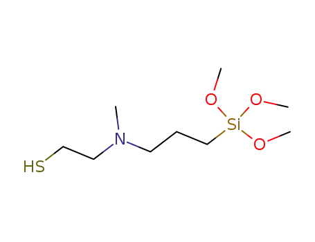 N-Methyl-N-(3-trimethoxy-silylpropyl)-2-amino-ethanthiol