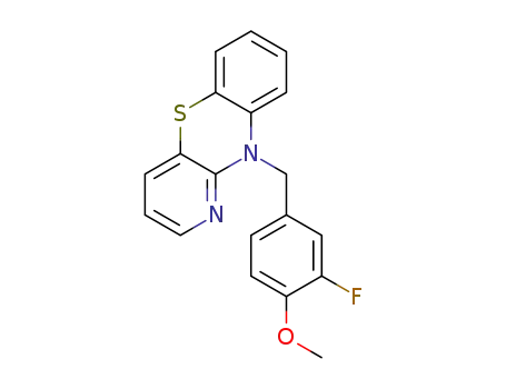 10-(3-fluoro-4-methoxybenzyl)-10H-pyrido[3,2-b][1,4]benzothiazine