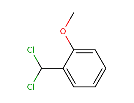 Molecular Structure of 17647-57-3 (1-Dichloromethyl-2-methoxybenzene)