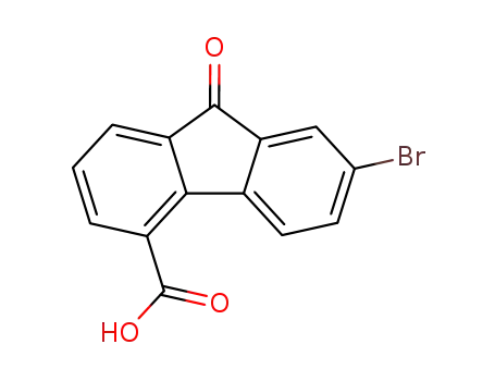 7-Brom-fluorenon-(9)-carbonsaeure-(4)