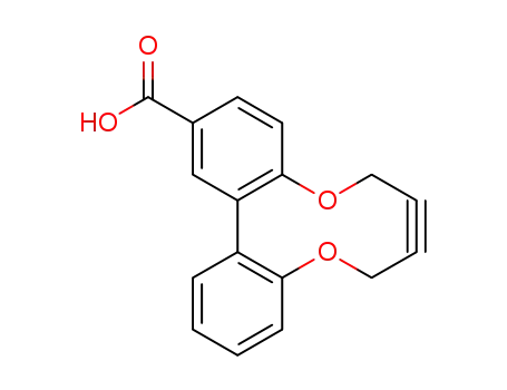 8,13-dioxatricyclo[12.4.0.02,7]octadeca-1(18),2(7),3,5,14,16-hexaen-10-yne-4-carboxylic acid