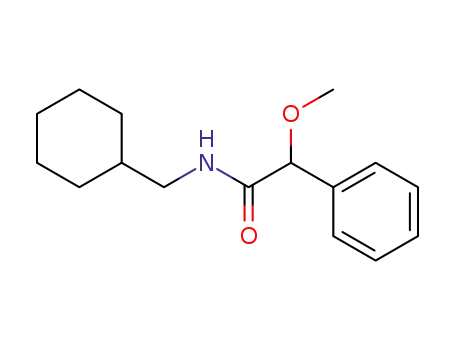 N-(cyclohexylmethyl)-2-methoxy-2-phenylacetamide