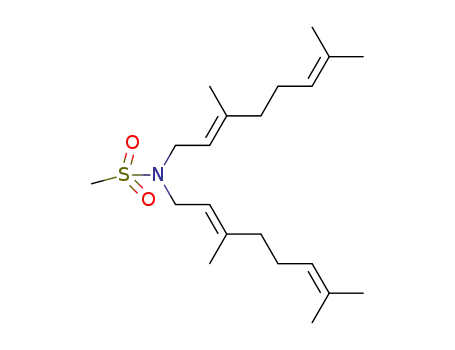 N,N-bis[(E)-3,7-dimethylocta-2,6-dien-1-yl]methanesulfonamide