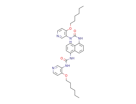 1,1'-(naphthalene-1,5-diyl)bis(3-(4-(hexyloxy)pyridin-3-yl)urea)