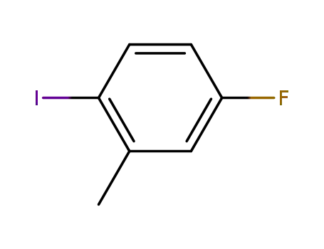 Molecular Structure of 66256-28-8 (5-FLUORO-2-IODOTOLUENE)