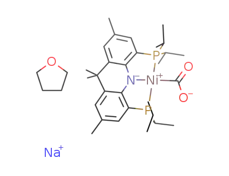 (4,5-bis(diisopropylphosphino)-2,7,9,9-tetramethyl-9H-acridin-10-ide)Ni-μ-CO2-Na*THF