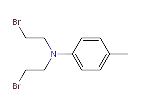 N,N-bis-(2-bromo-ethyl)-4-methyl-aniline