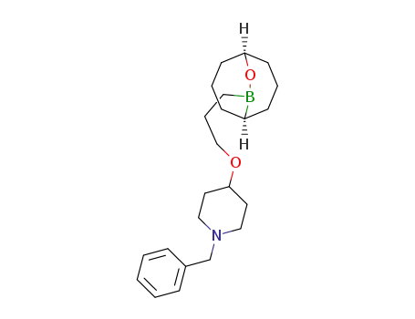 4-(3-((1s,5s)-9-oxa-10-borabicyclo[3.3.2]decan-10-yl)propoxy)-1-benzylpiperidine