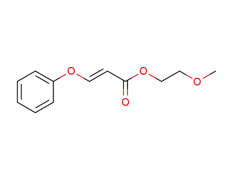 2-methoxyethyl (E)-3-phenoxyacrylate