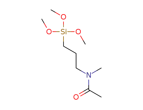 N-methyl-N-(3-(trimethoxysilyl)propyl)acetamide