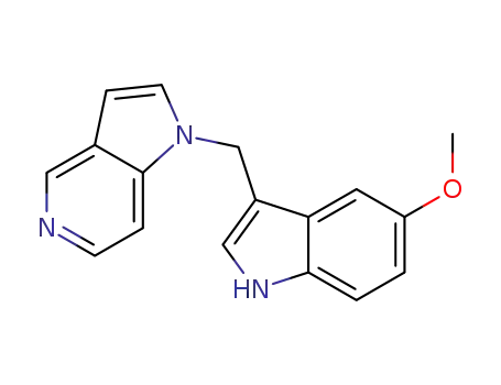 1-((5-methoxy-1H-indol-3-yl)methyl)-1H-pyrrolo[3,2-c]pyridine