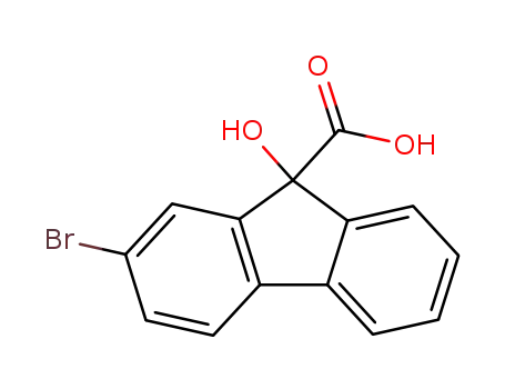 2-bromo-9-hydroxy-fluorene-9-carboxylic acid