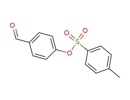 Molecular Structure of 80459-48-9 (4-[[(4-methylphenyl)sulfonyl]oxy]benzaldehyde)