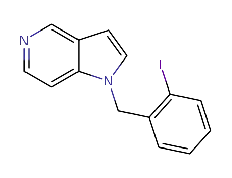 1-(2-iodobenzyl)-1H-pyrrolo[3,2-c]pyridine