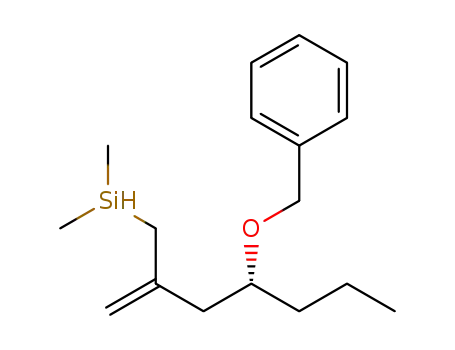 (R)-(4-(benzyloxy)-2-methyleneheptyl)dimethylsilane