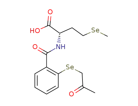 2-(2-acetonylselenobenzamide)-4-methylselenobutyric acid