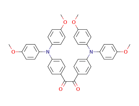 1,2-bis(4-(bis(4-methoxyphenyl)amino)phenyl)ethane-1,2-dione