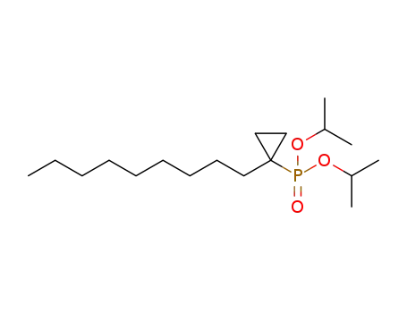 diisopropyl (1-nonylcyclopropyl)phosphonate